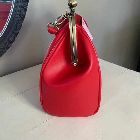 Vintage pin-up look handbag - Picture 3 of 4